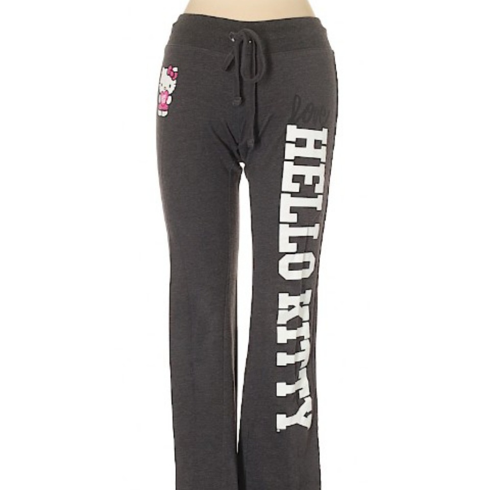 Hello Kitty Graphic Print Sweat Pants - XL